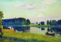 Konkol Finlandia 1917 Boris Mikhailovich Kustodiev paisaje del río
